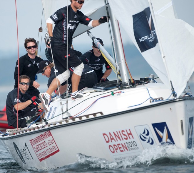 Events Clothing supply the former world champions match racing crew - Blackmatch © SW